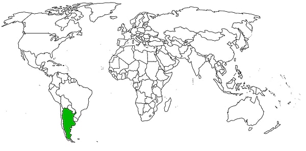 1. Какая страна отмечена на карте?