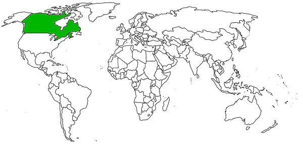 5. Какая страна отмечена на карте?