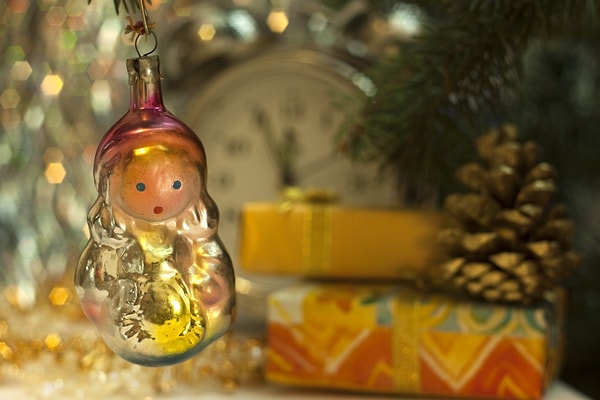 9. Все с нетерпением ждали боя курантов