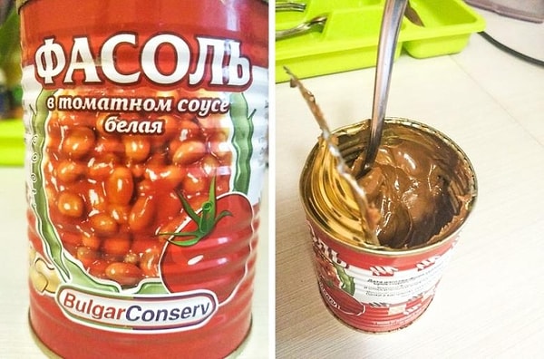 20. Ну какова вероятность того, что в банке с фасолью может оказаться шоколадная паста?