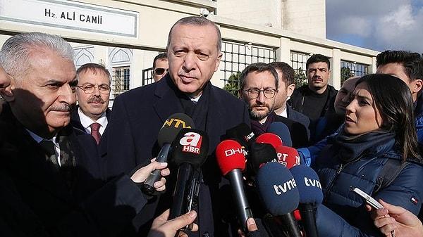 Erdoğan, olayın sadece Münbiç olmadığını vurgulayarak, şöyle devam etti 👇