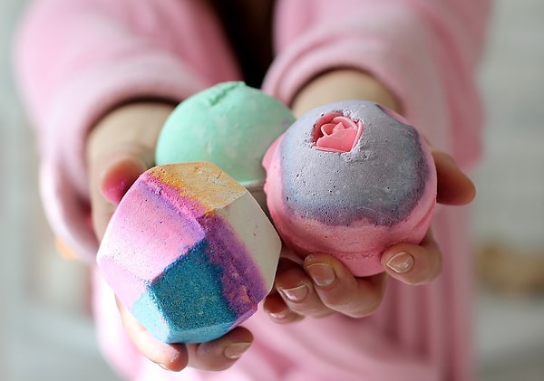 7. Бомбочки для ванны