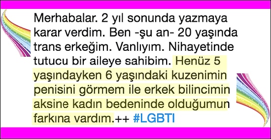 Ailesine Trans Erkek Olduğunu Açıkladıktan Sonra Yaşadığı Zorlukları ve Mücadelesini Anlatan Şafak'la Tanışın