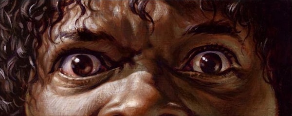 2. А узнали, чей это взгляд? В каком фильме вы его могли видеть?