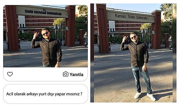 1. "Брат, срочно сделай фото, будто я заграницей"