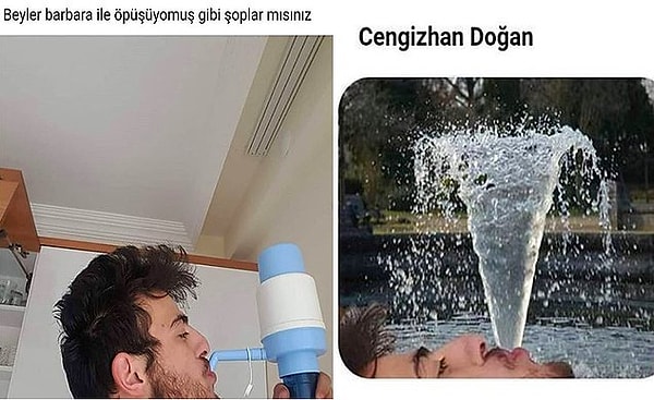 9. И не совсем целуется...