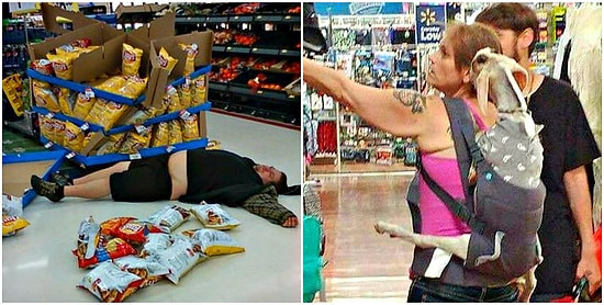 Странно? Не то слово! Или покупатели супермаркетов, которые сделают ваш день