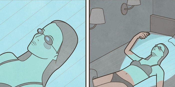 Полные сарказма и иронии иллюстрации от российского художника, которые понятны без слов