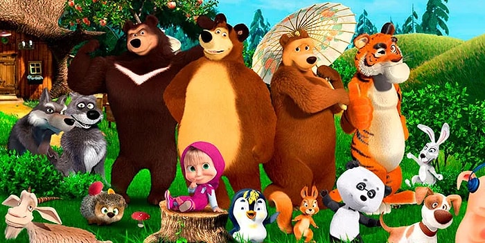 Тест: У вас точно есть дети, если вы помните мультсериал "Маша и Медведь" на 8/8