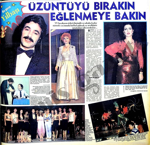 10. 1979'dan 1980'e girerken yine yıldızlar toplanmış.
