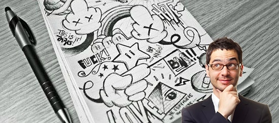 Тест: Что означают ваши рисунки в тетрадях от нечего делать?