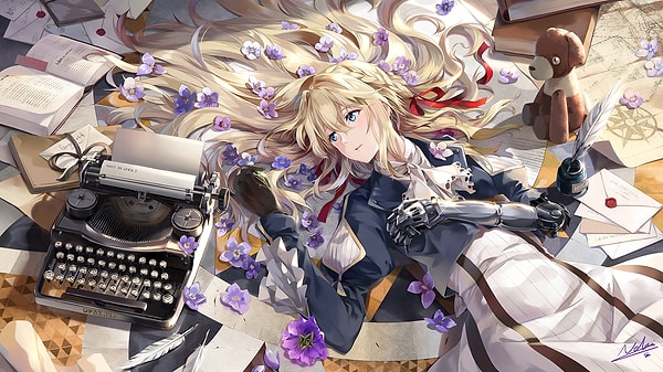 2. Violet Evergarden