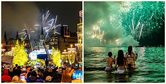 20 фото о том, как встретили Новый год в разных уголках мира