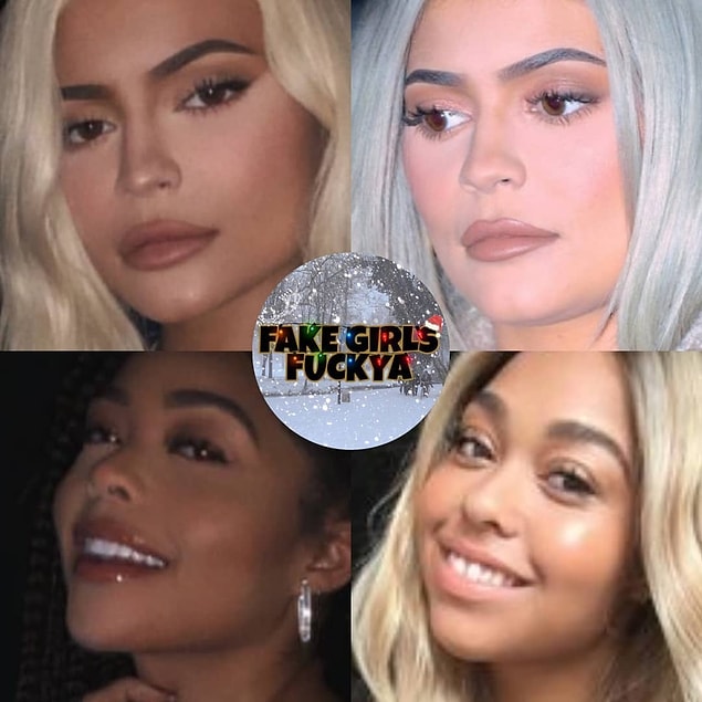 8. En yakın arkadaşı Jordyn Woods'un da yüzünü değiştirdiği ortada.