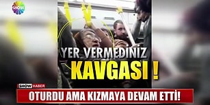 Otobüste Yer Vermediler Diye Ortalığı Birbirine Katan Teyze