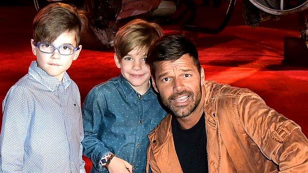 10. Ricky Martin ise şirin ailesine bu hafta yeni bir fert ekledi!