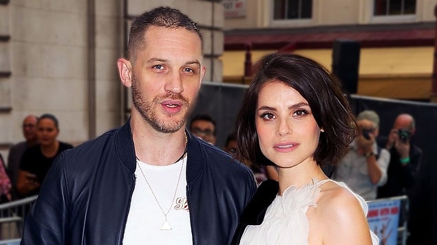 Hayallerimizin Prensi Tom Hardy ve eşi Charlotte Riley.