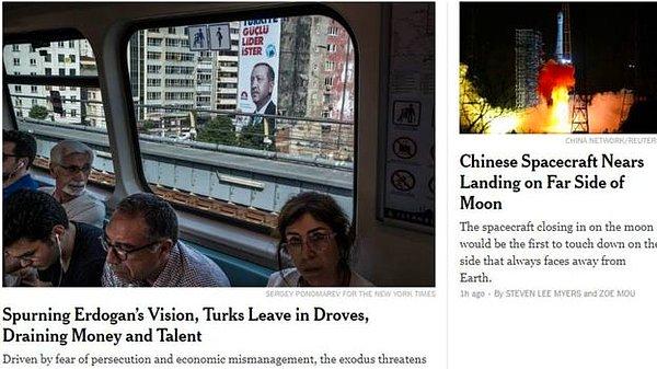 Türkiye'den varlık ve beyin göçü New York Times'a da haber oldu.