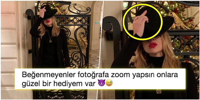 Alın Size Orta Parmak! Hadise, Şapkasını Beğenmeyen Takipçilerine El Hareketi Çekti, Ortalık Yıkıldı!