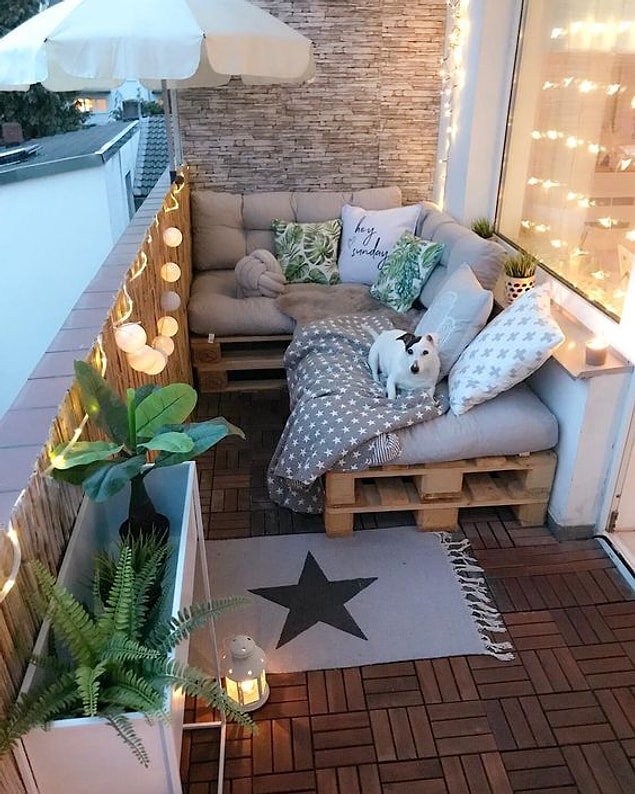 Küçük balkon dekorasyonu nasıl yapılır?