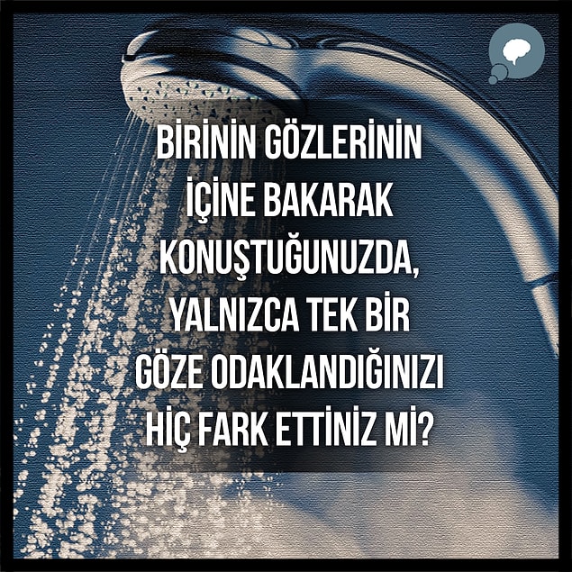 13. İkisine birden bakabiliyor olmak zaten biraz korkutucu olmaz mıydı?
