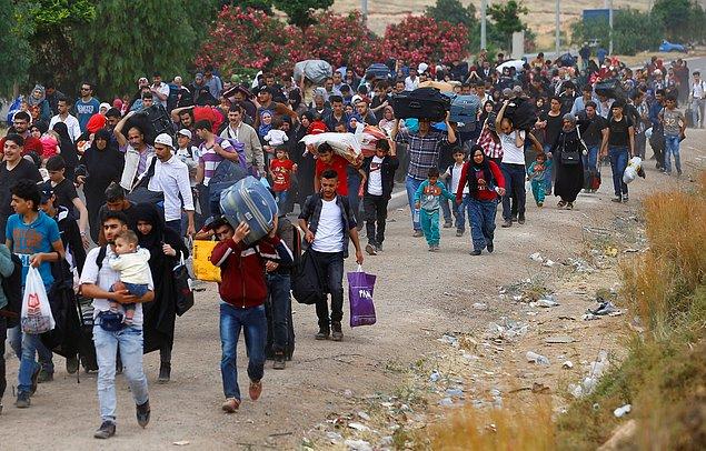 5. 20 ARALIK 2018 tarihi itibariyle Türkiye'de geçici koruma altında olan Suriyeliler: