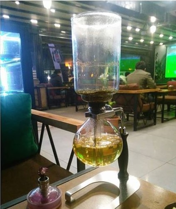 3. Когда попросил чай с лимоном и мятой: