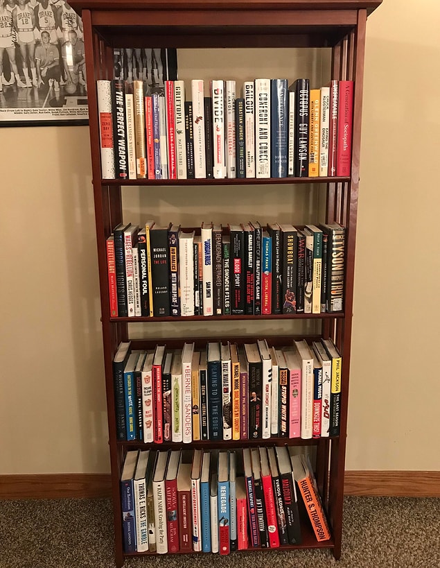 13. "Geçtiğimiz yıl alkolü bıraktım ve kitap okumaya başladım. İşte okuduğum tüm kitaplar burada."