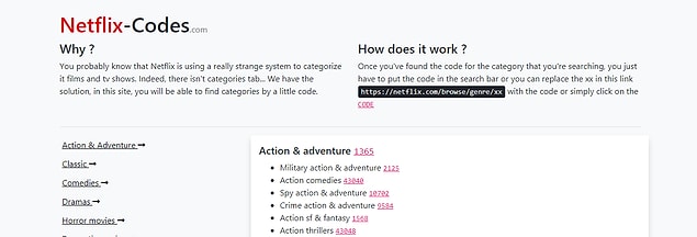 Geliştiriciler ise bu soruna bir çözüm getirdiler; "Netflix-Codes".