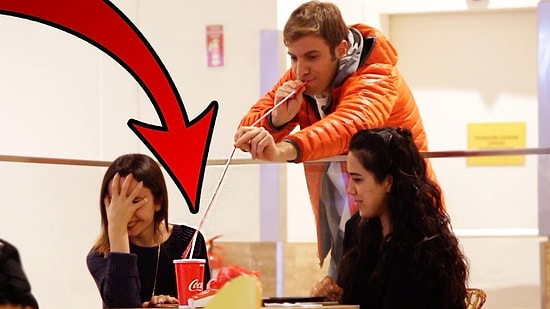 'İçeceğinizden Alabilir miyim?' Diyerek İnsanların İçeceklerine Salça Olan Efsane Ekip