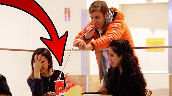 'İçeceğinizden Alabilir miyim?' Diyerek İnsanların İçeceklerine Salça Olan Efsane Ekip