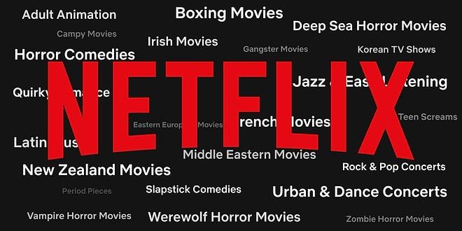 Adeta Bir Hazine! Netflix’in Ön Plana Çıkarmadığı Binlerce Kategoriyi Bizlere Sunan Bir Platform: Netflix-Codes