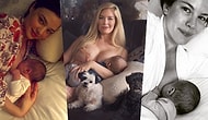 Bebeklerini Emzirirken Çektirdikleri Fotoğraflarla Anneliğin En Güzel Yanını Ortaya Koyan 21 Ünlü