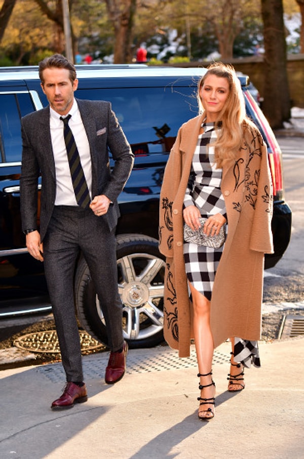 3. Блейк Лайвли и Райан Рейнольдс