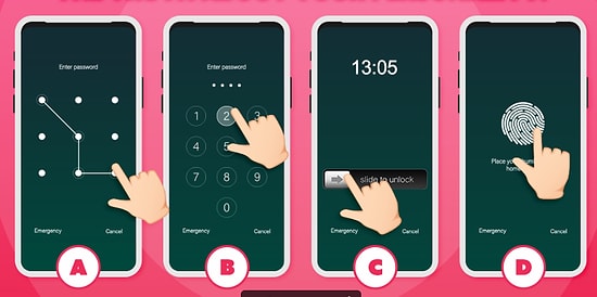 Тест: То, как вы блокируете свой телефон, раскроет кое-какую правду о вашей личности