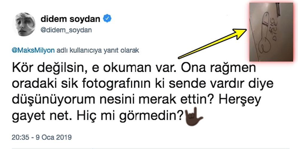 Didem Soydan, Yaptığı Paylaşımdaki "Büyük S*k" Ayrıntısını Fark Eden Takipçisine Verdiği Cevaplarla Herkesi Güldürdü! 🍆