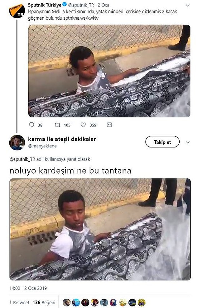 3. Cuk oturmuş. 😅