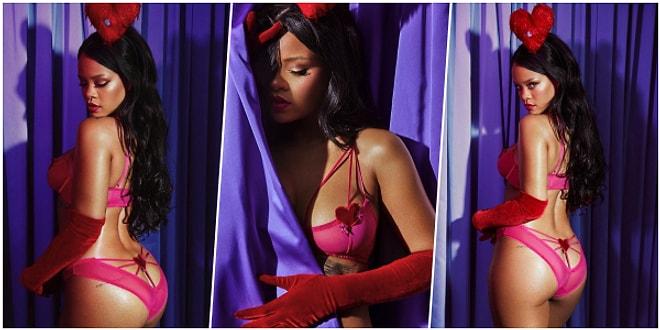 Buralar Alev! Rihanna'nın Savage x Fenty Markasının Sevgililer Günü İçin Tasarladığı İç Çamaşırı Kreasyonu Görücüye Çıktı 🔥