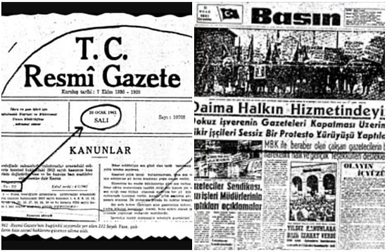 Bâbıâli’de 9 Patron Olayı ve 10 Ocak Çalışan Gazeteciler Günü'nün Hikâyesi