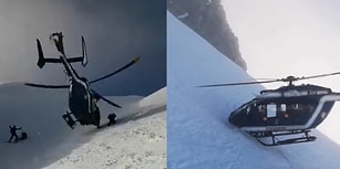 Fransız Alpleri'ndeki Kurtarma Operasyonu Sırasında Gösterdiği Üstün Kontrol Yeteneğiyle Alkış Toplayan Helikopter Pilotu