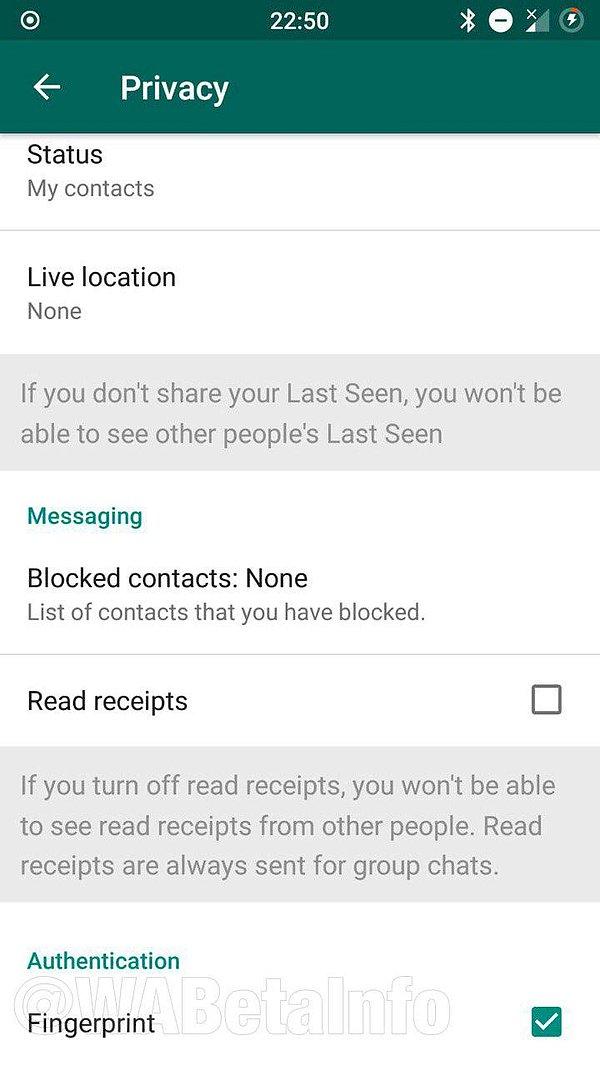 WhatsApp nihayet Parmak İzi'nizi kullanarak Android'deki Kimlik Doğrulama özelliği üzerinde çalışmaya başladı!