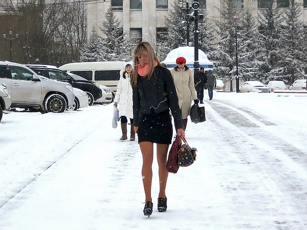 27. Вы считаете, что нет такой ситуации, когда нельзя надеть каблуки.