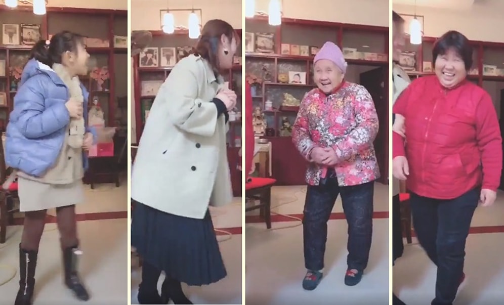 4 Neslin de Sağlıklı Bir Şekilde Hayatta Olduğu Aileden Muhteşem Video!