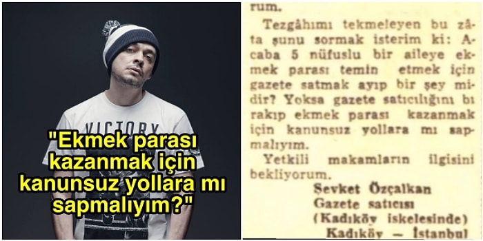 İsyankârlığı Dedesinden! Ceza’nın Gazete Satıcısı Dedesinin Tezgahı Dağıtılınca Cumhuriyet Gazetesine Yazdıkları