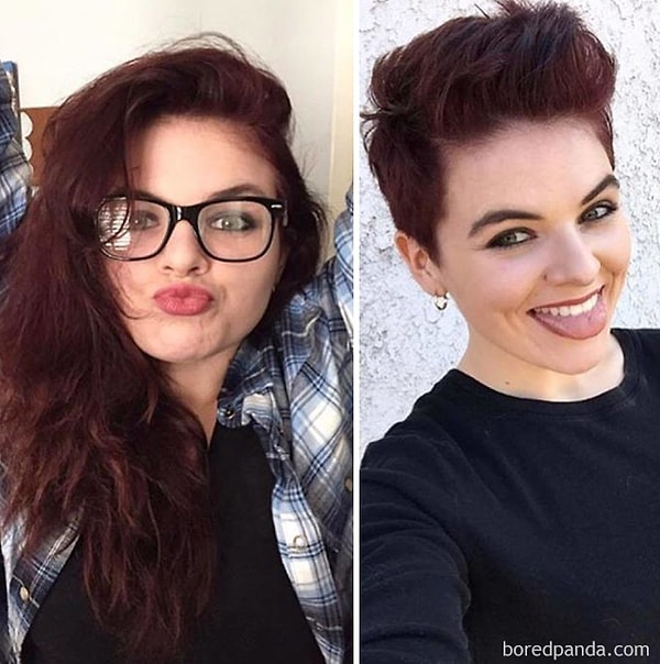 8. Он/она резко сменил(а) имидж.