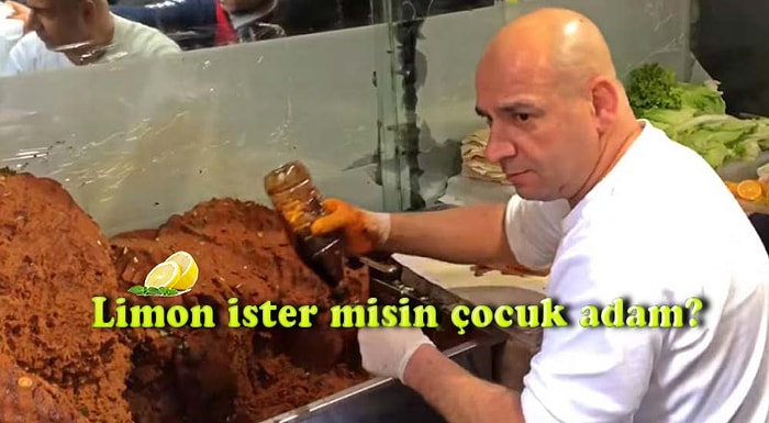 Meşhur Çiğ Köfteci Ali Usta'nın Sosyal Medyayı Esir Alan 'Çocuk Adam' Videosu: 'Limon İster misin Çocuk Adam?'