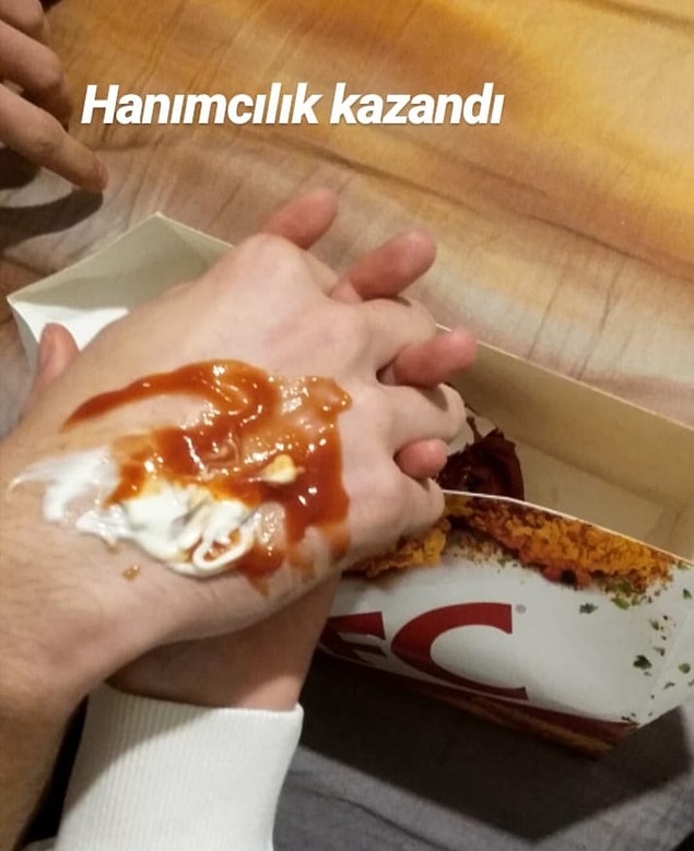 3. Midesizlik kazanmış sanki?