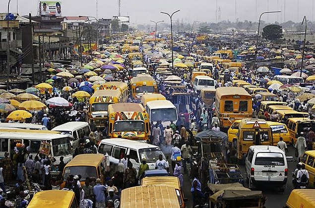 12. Lagos, Nijerya - 15,796,000