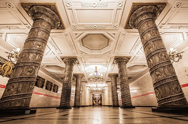 32. Станция метро "Автово", Санкт-Петербург