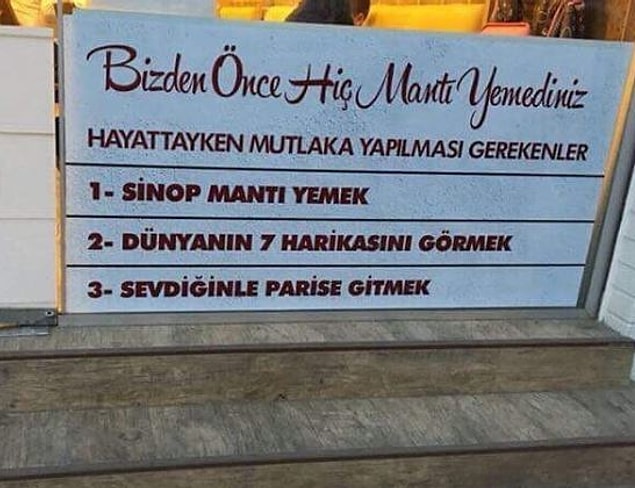 11. Birinci sırada ama yedinci sırada da değil.